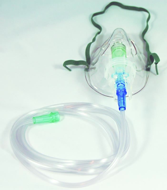 Nebulizer,7ft,oxy Tubing, Adt Aerosol Mask, Elongated D&D Medical